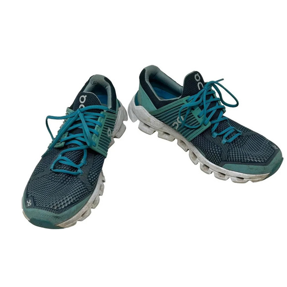 On Running Cloudswift Running Shoe In Teal/ Storm Women's Size 9 - Picture 3 of 8